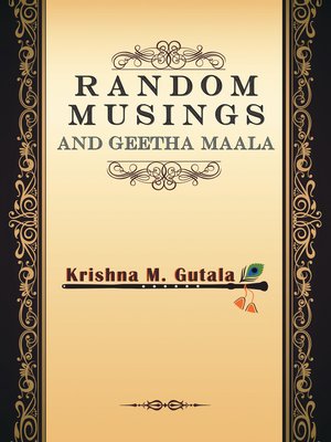 cover image of Random Musings and Geetha Maala